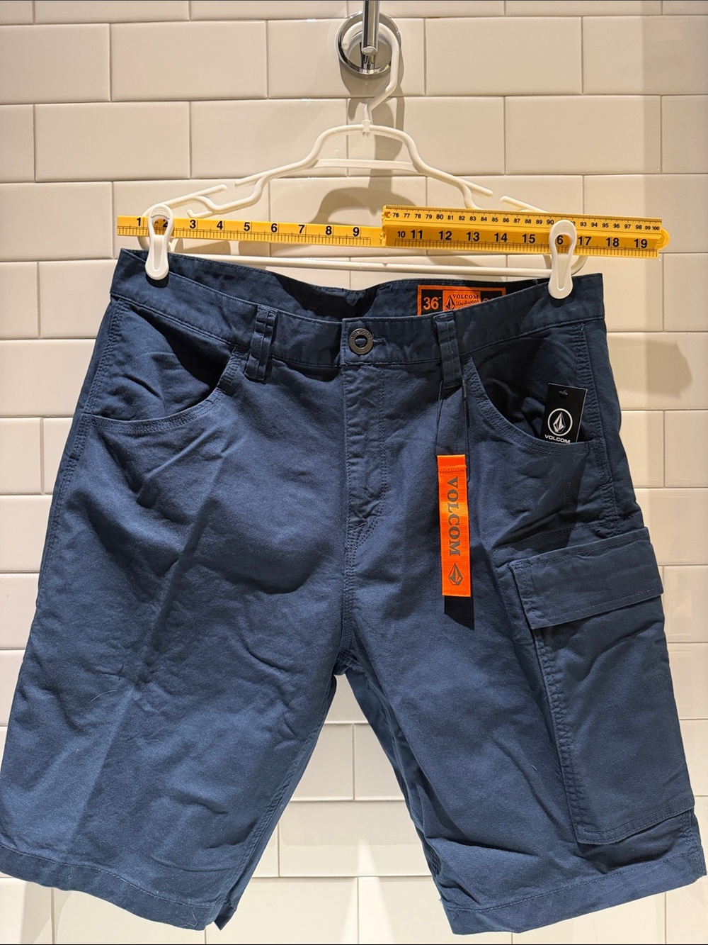 NWT 36 Volcom Men's Caliper Workwear Work Shorts - Picture 3 of 6